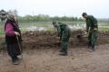 President Tadic visited the flooded areas